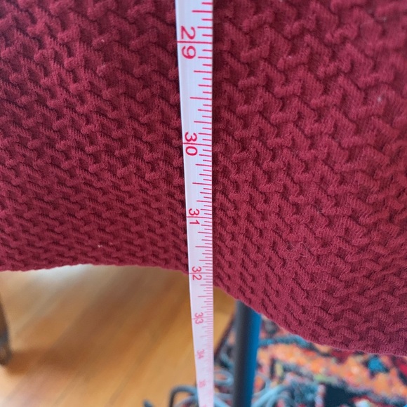 Anthropologie “Ganni” Noon & Night Wine Red Dress - Picture 9 of 10